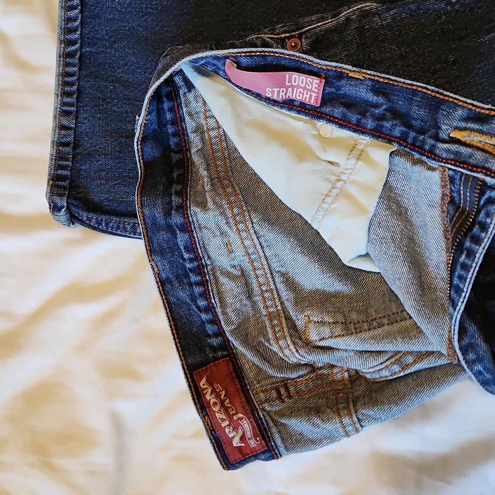 Arizona Loose Straight Jeans 40x32